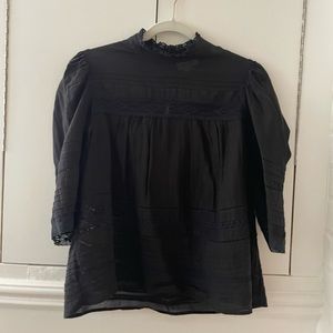Zadig Voltaire Black high neck Blouse